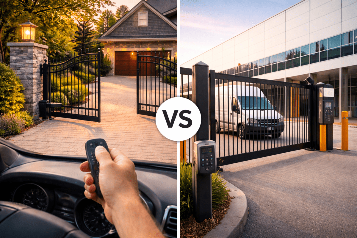 Automatic Gate Opener Systems for Sliding vs Swing Gates