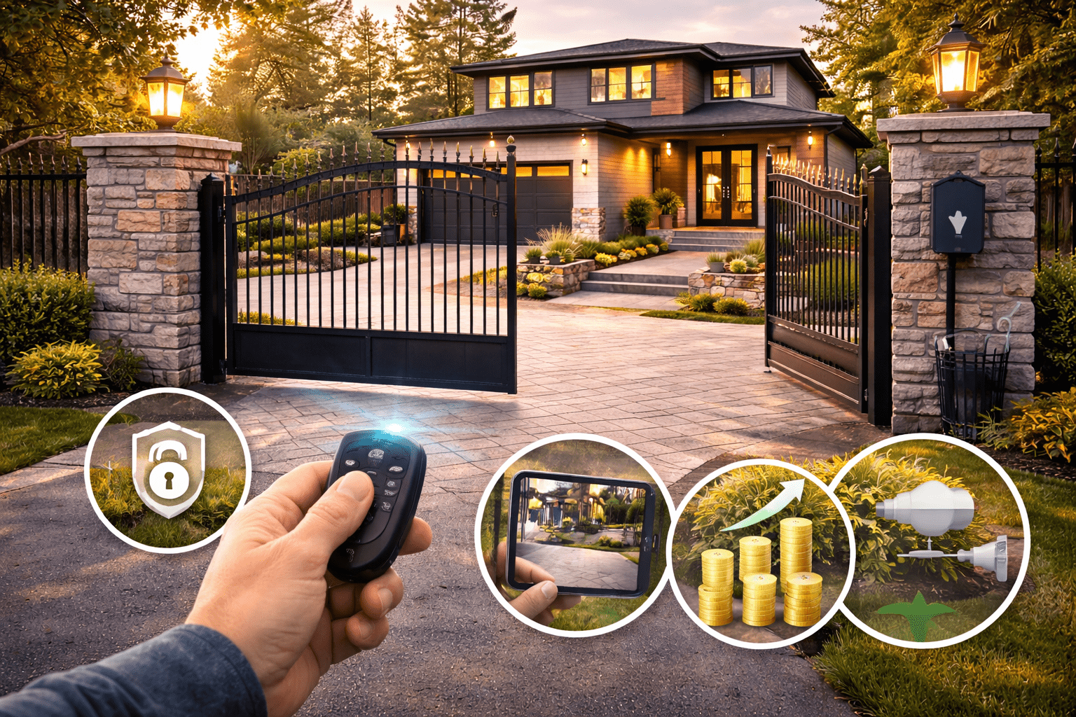 Automatic Driveway Gates Worth It for Security