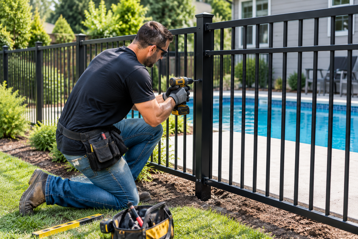 Pool Fence Installation