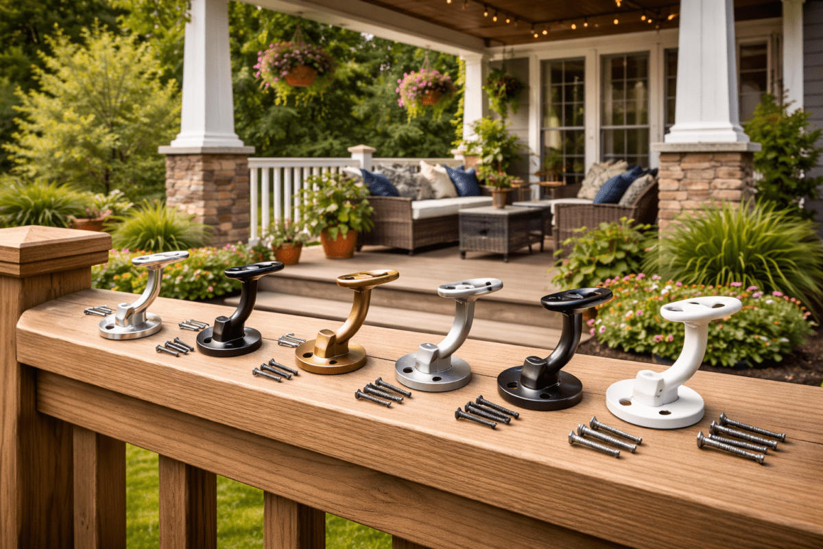 Exterior Handrail Brackets
