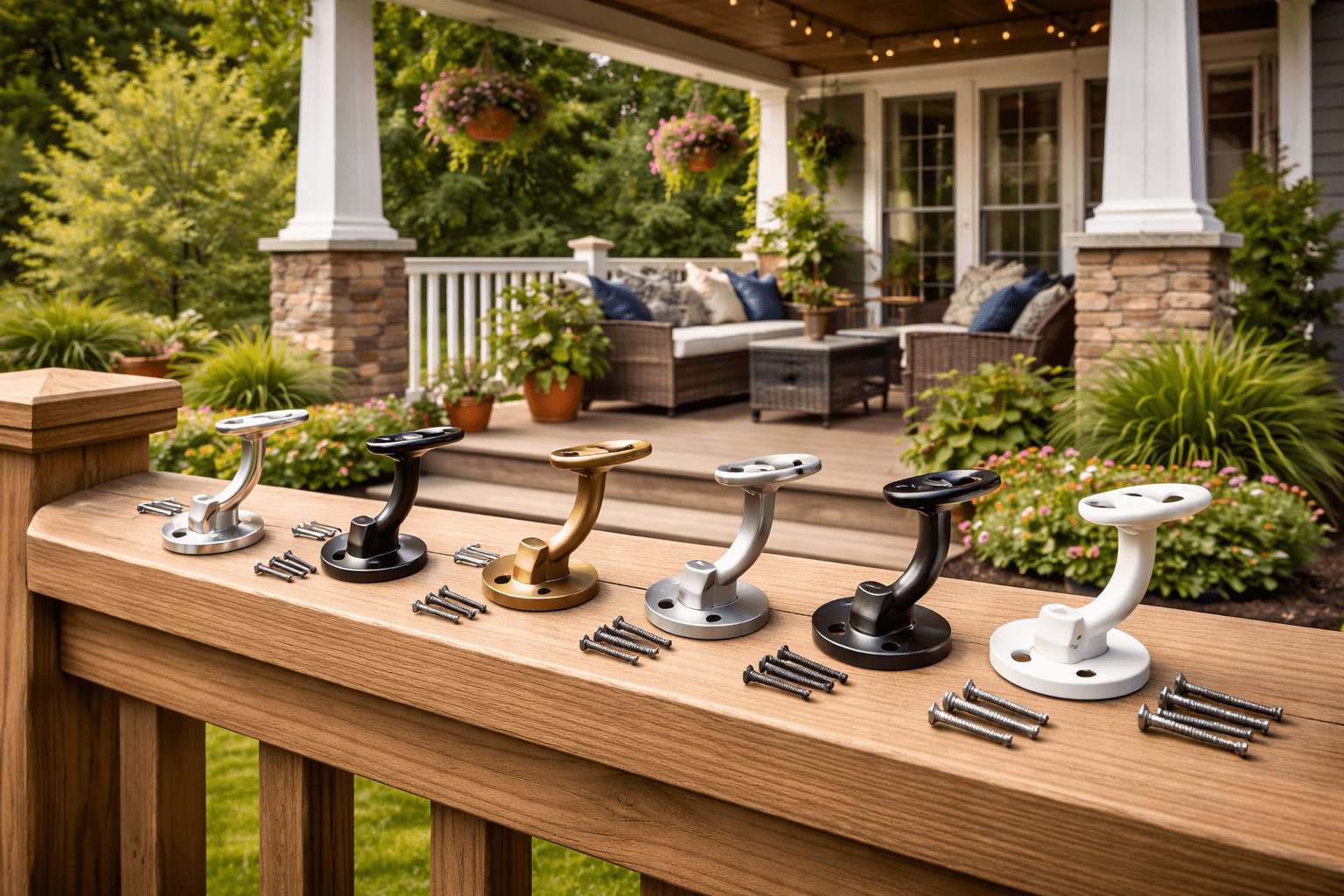 Exterior Handrail Brackets