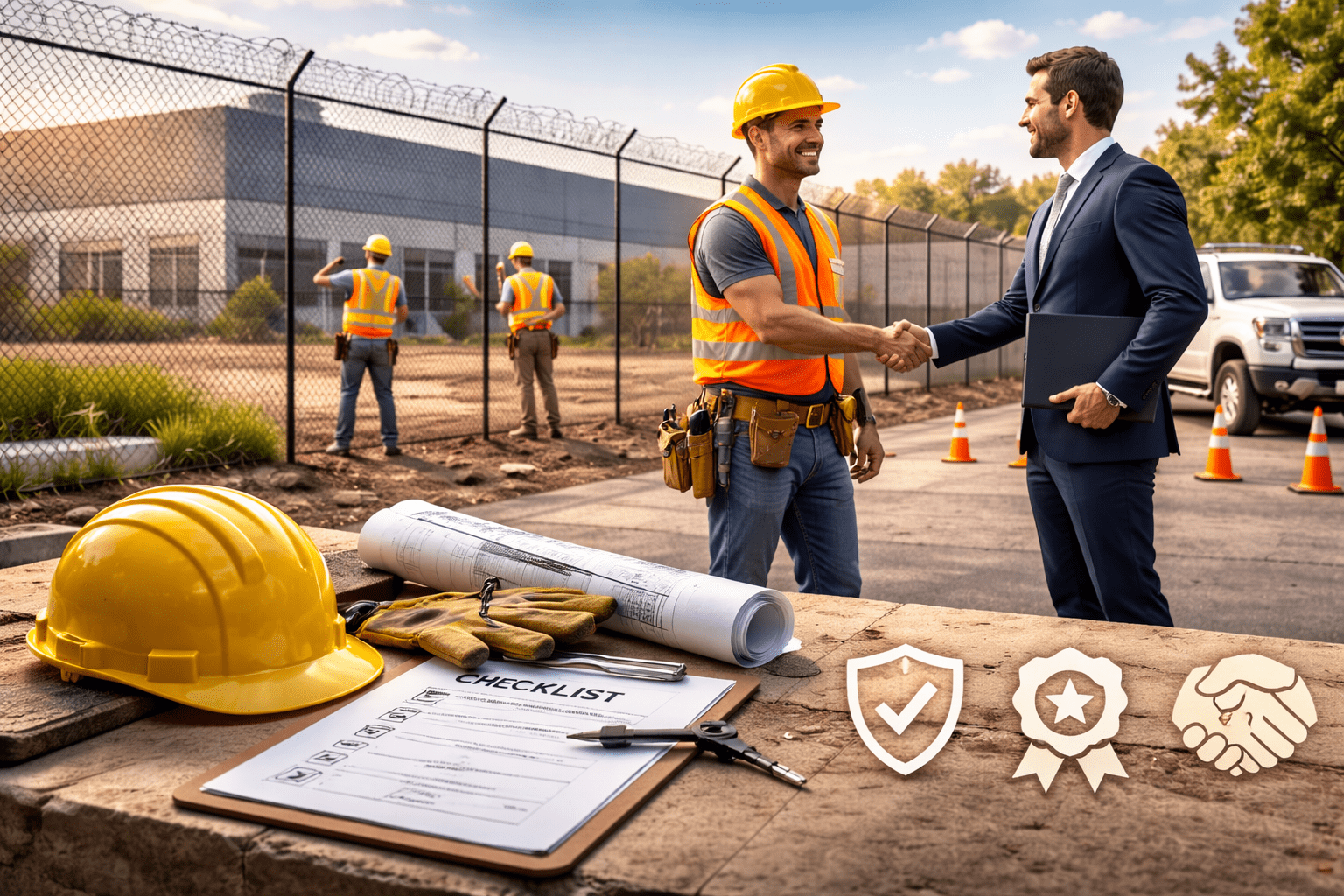 Reliable Commercial Fence Contractor