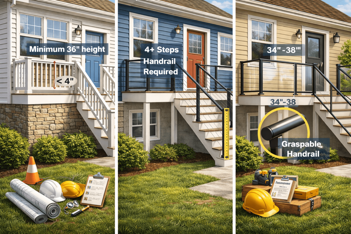 Safety Codes and Building Regulations for Exterior Railings