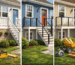 Which exterior railing options work best for split-level home designs