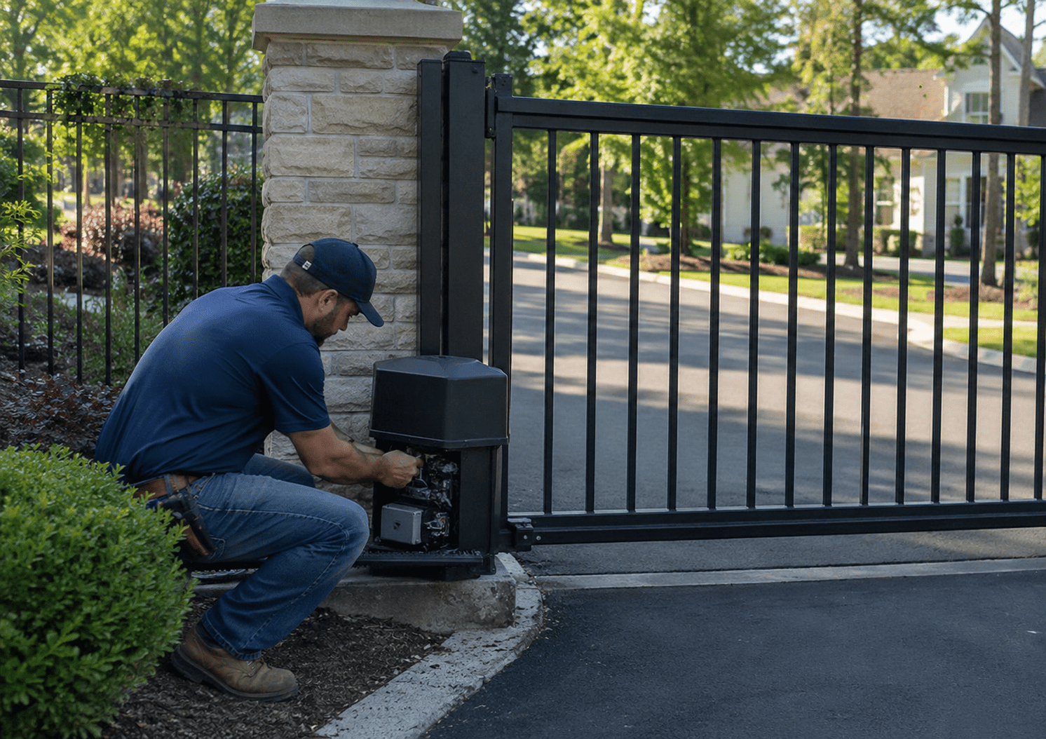 Why Choose Pro Fence & Railing for Gate Operator Installation in New Brighton?