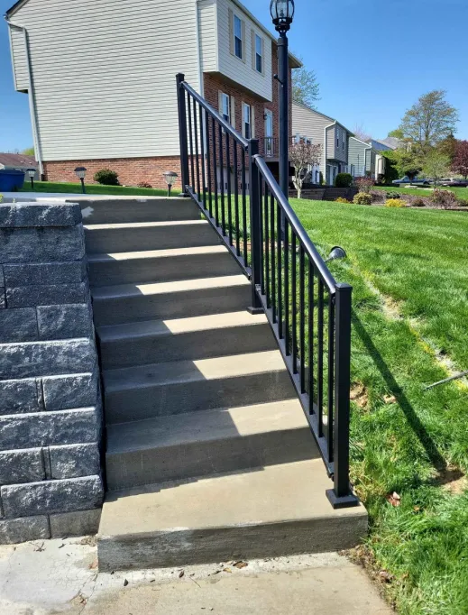 Handrail installation