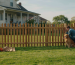 Backyard Fence Installation